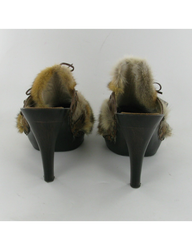 Sabot en fourrure DIOR