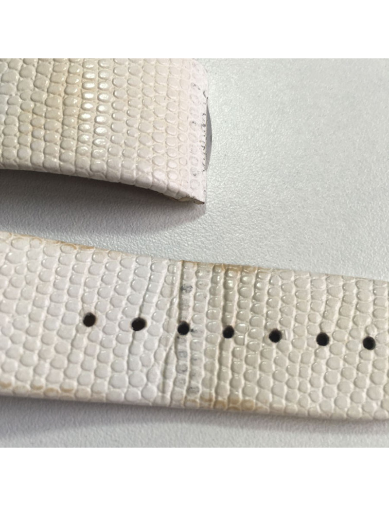 Steel and leather VERSACE watch