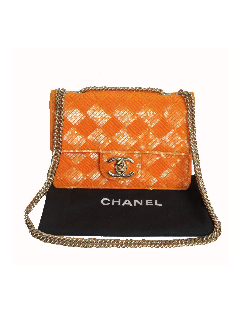Bag CHANEL timeless sequined mini