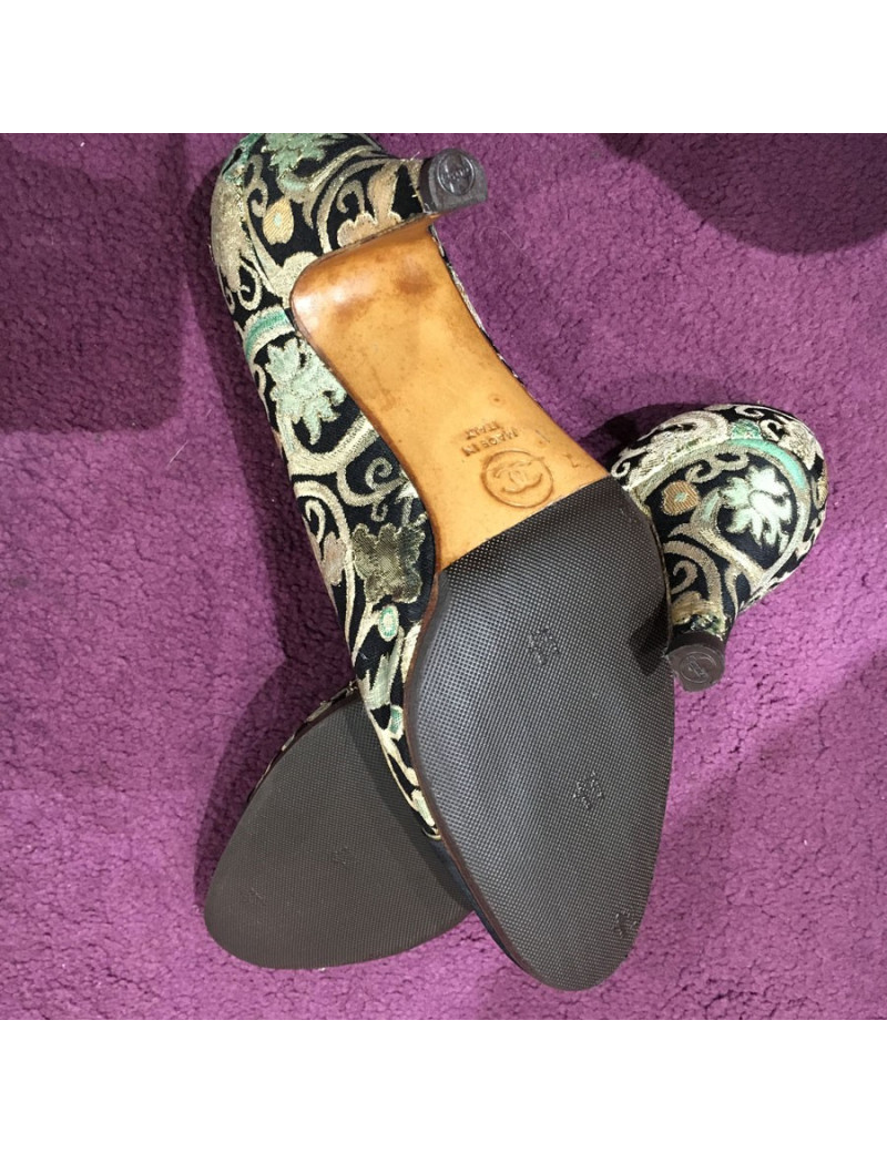 Escarpins CHANEL Couture Vintage T.38