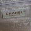 CHANEL bag in canvas and leather Golden