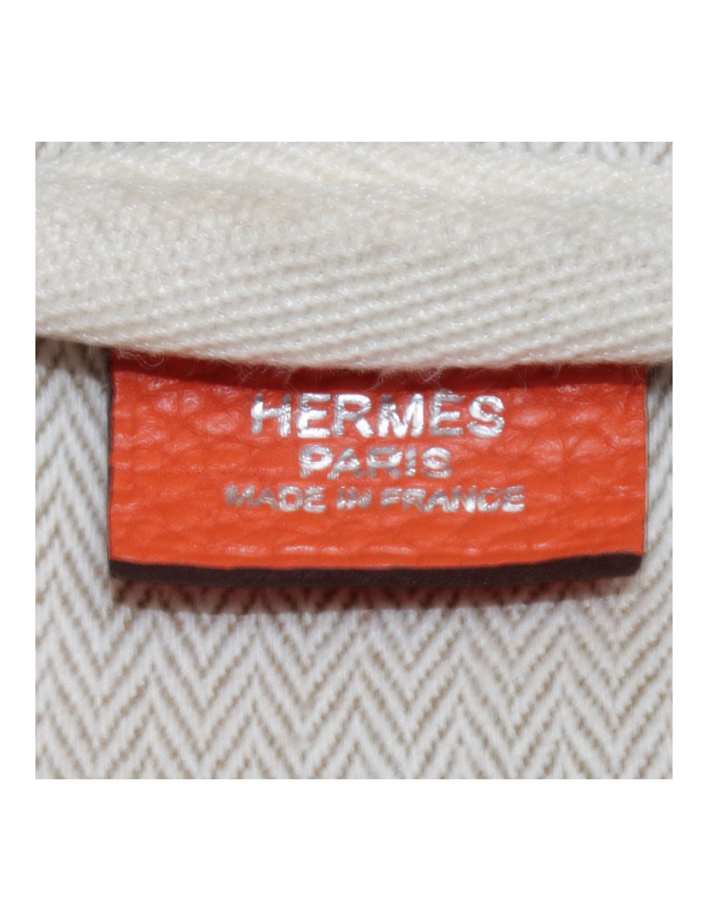 Orange fire HERMES Victoria bag