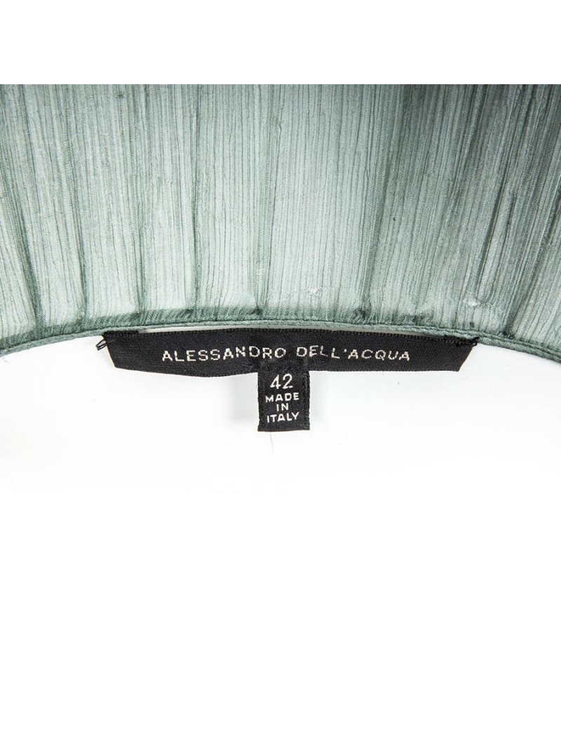 Dress ALESSANDRO DELL'ACQUA silk almond T38