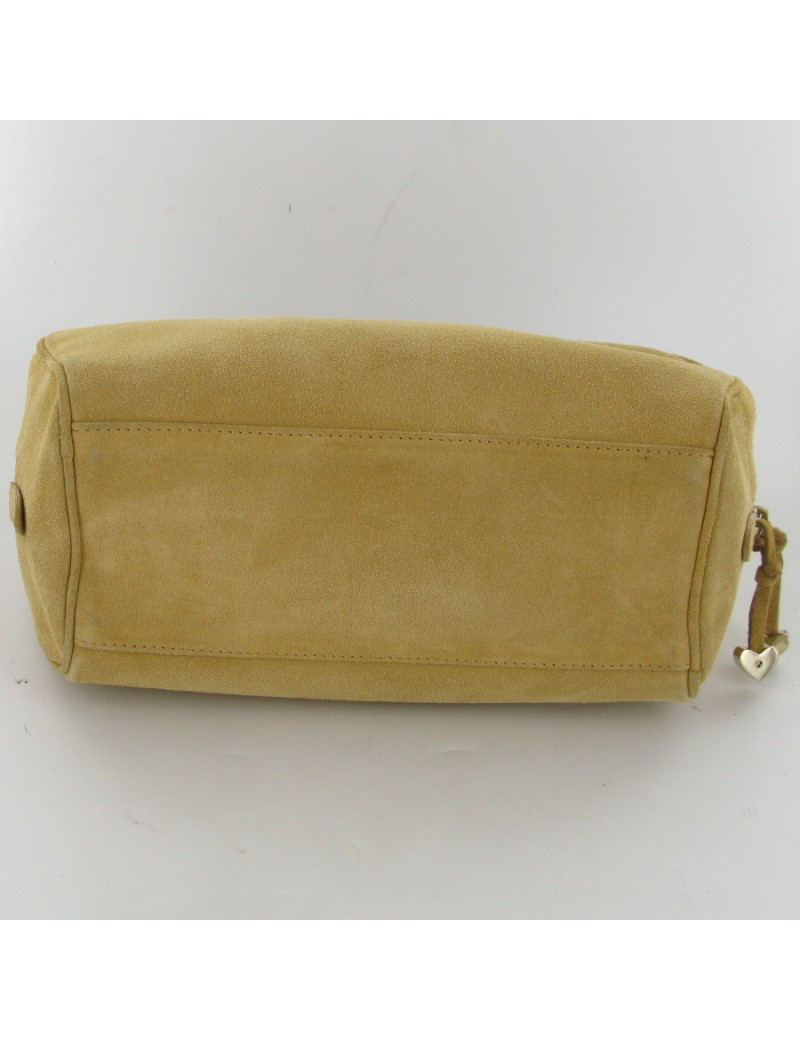 Sac en daim beige ESCADA