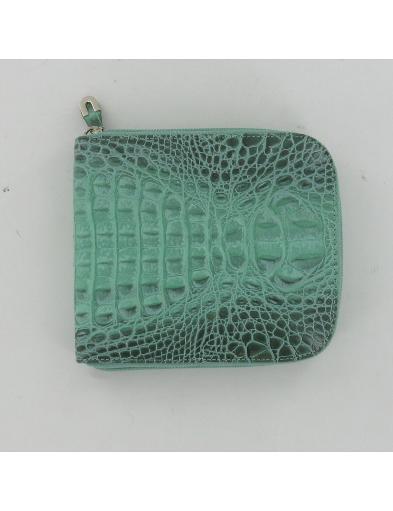 Pochette cuir façon croco EMANUEL UNGARO