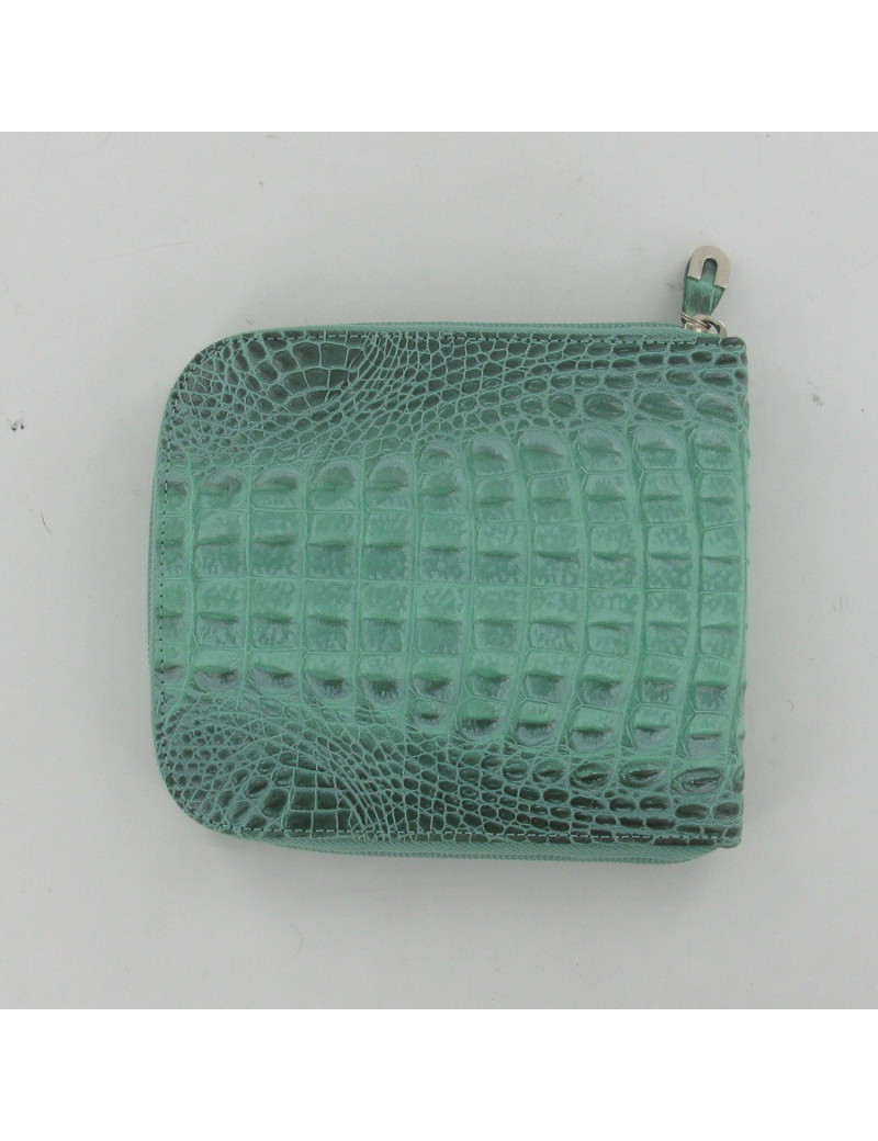 Pochette cuir façon croco EMANUEL UNGARO