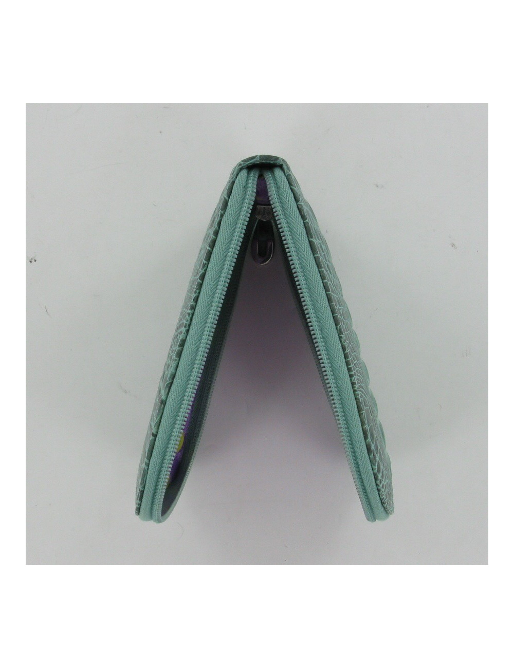 Pochette cuir façon croco EMANUEL UNGARO