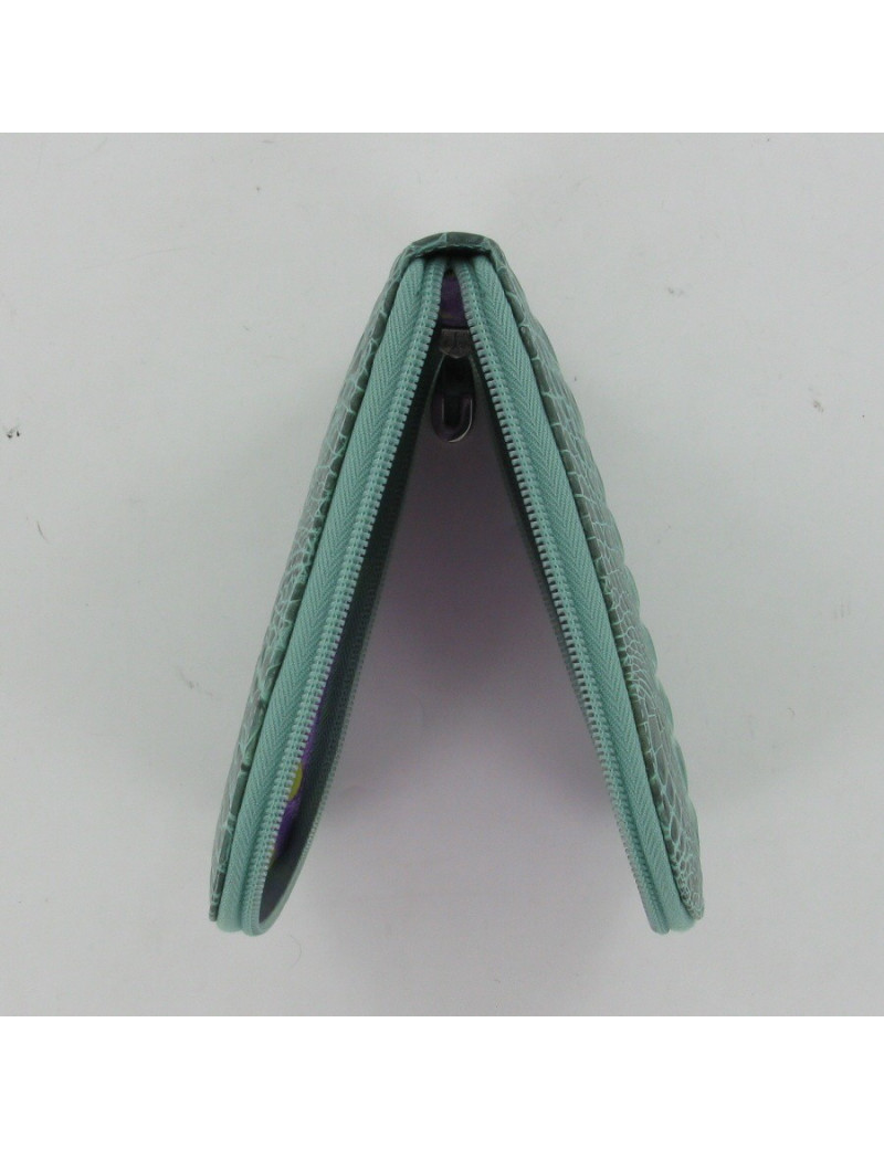 Pochette cuir façon croco EMANUEL UNGARO