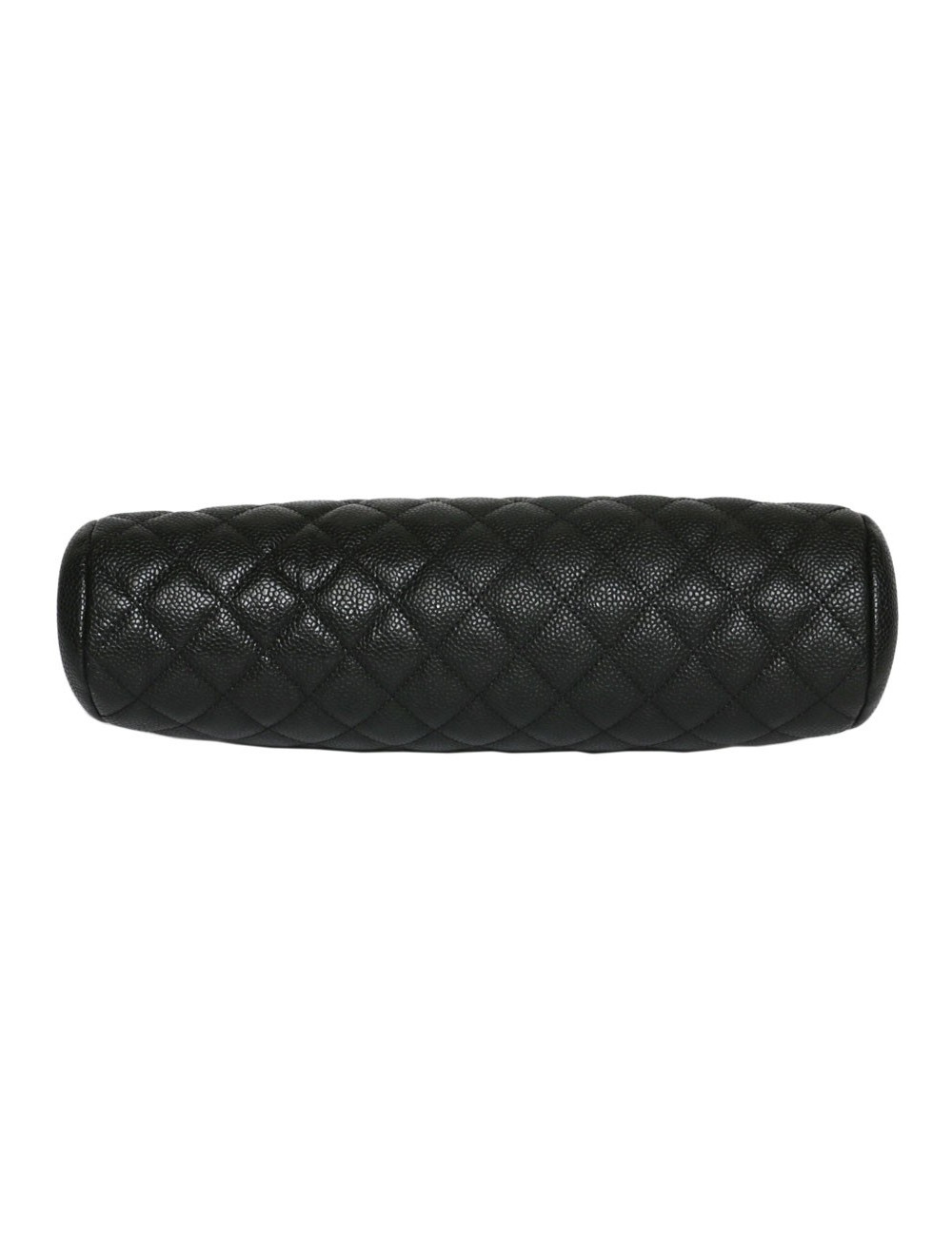 Pochette CHANEL cuir caviar noir