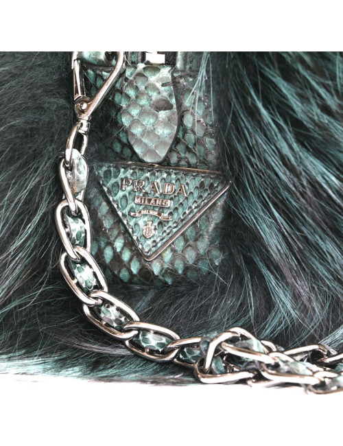 Sac PRADA en renard et lézard 