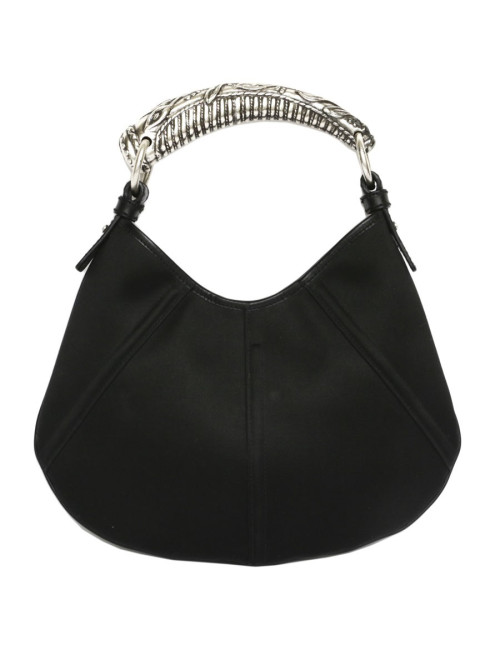 Mini sac YVES SAINT LAURENT "Mombassa" en soie