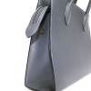 ALAIA smooth leather bag grey elephant