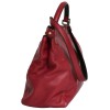 FENDI Peekaboo bag in raspberry leather