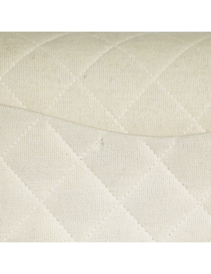 Sac Timeless CHANEL en jersey écru