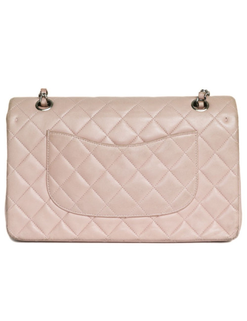 Sac Timeless CHANEL  cuir d'agneau lisse rose
