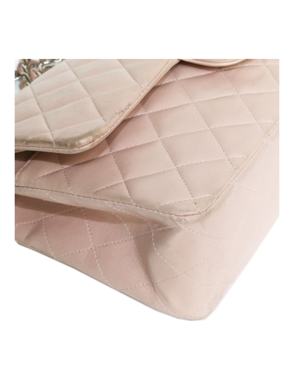 Bag CHANEL Timeless smooth lambskin pink