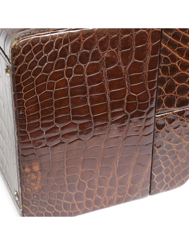 Beauty Case en crocodile