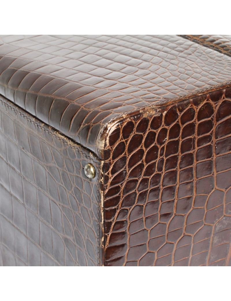 Beauty Case in crocodile