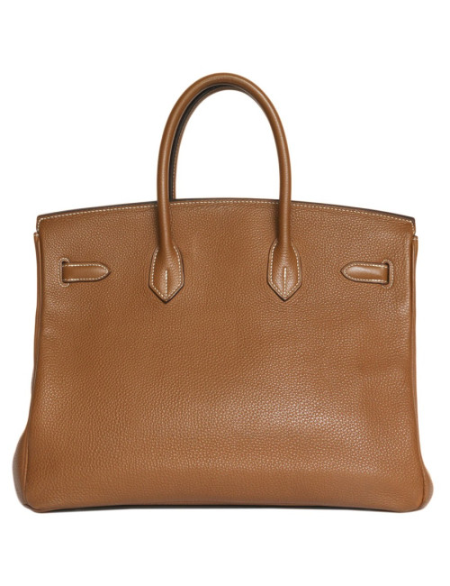 Birkin 35 HERMES cuir togo gold