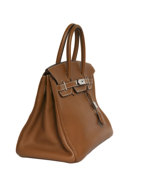 Birkin 35 HERMES cuir togo gold