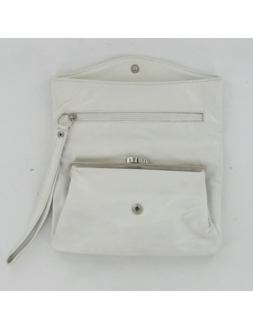 Pochette en cuir brodé CHRISTIAN LACROIX