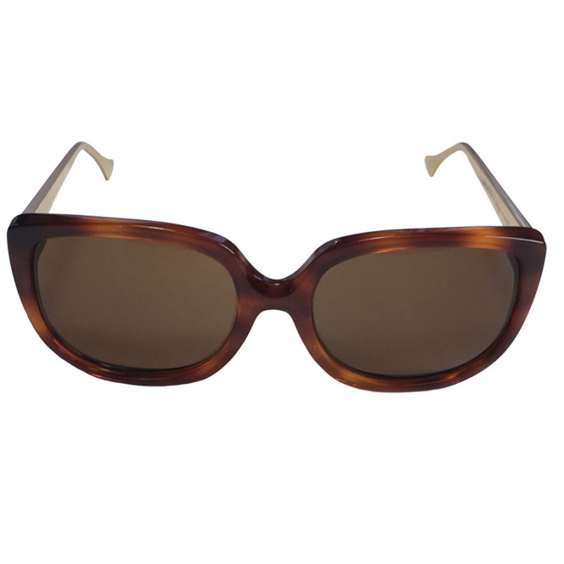 LOUIS VUITTON Sunglasses in Light Brown Acetate - VALOIS VINTAGE PARIS
