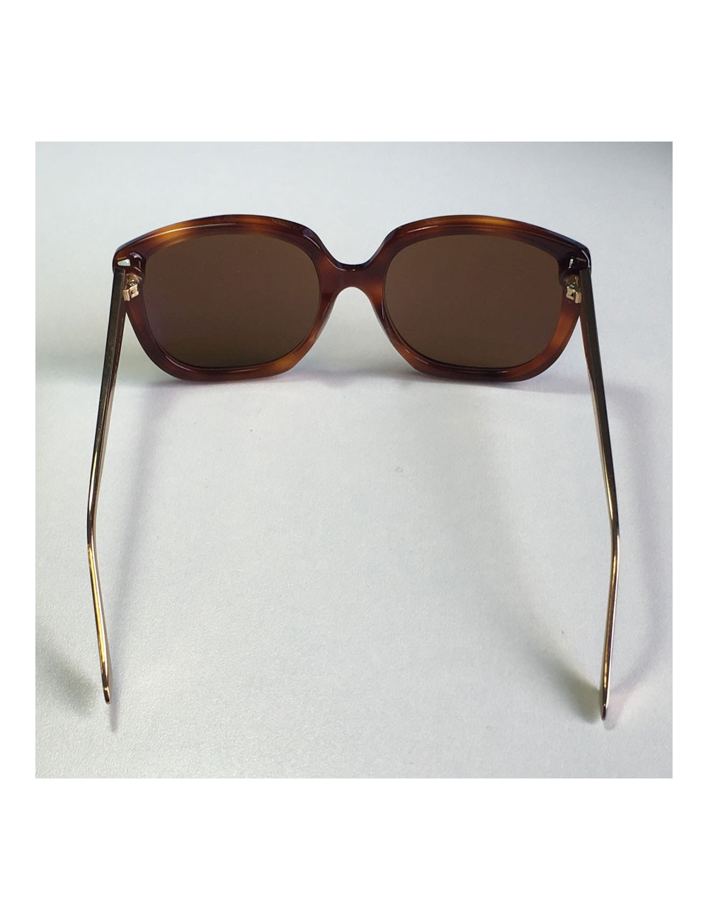 Lunettes de soleil JOHNDALIA en acétate marron