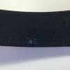 Navy blue leather belt HERMES Medor
