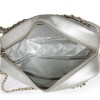 "Camera" CHANEL silver leather bag