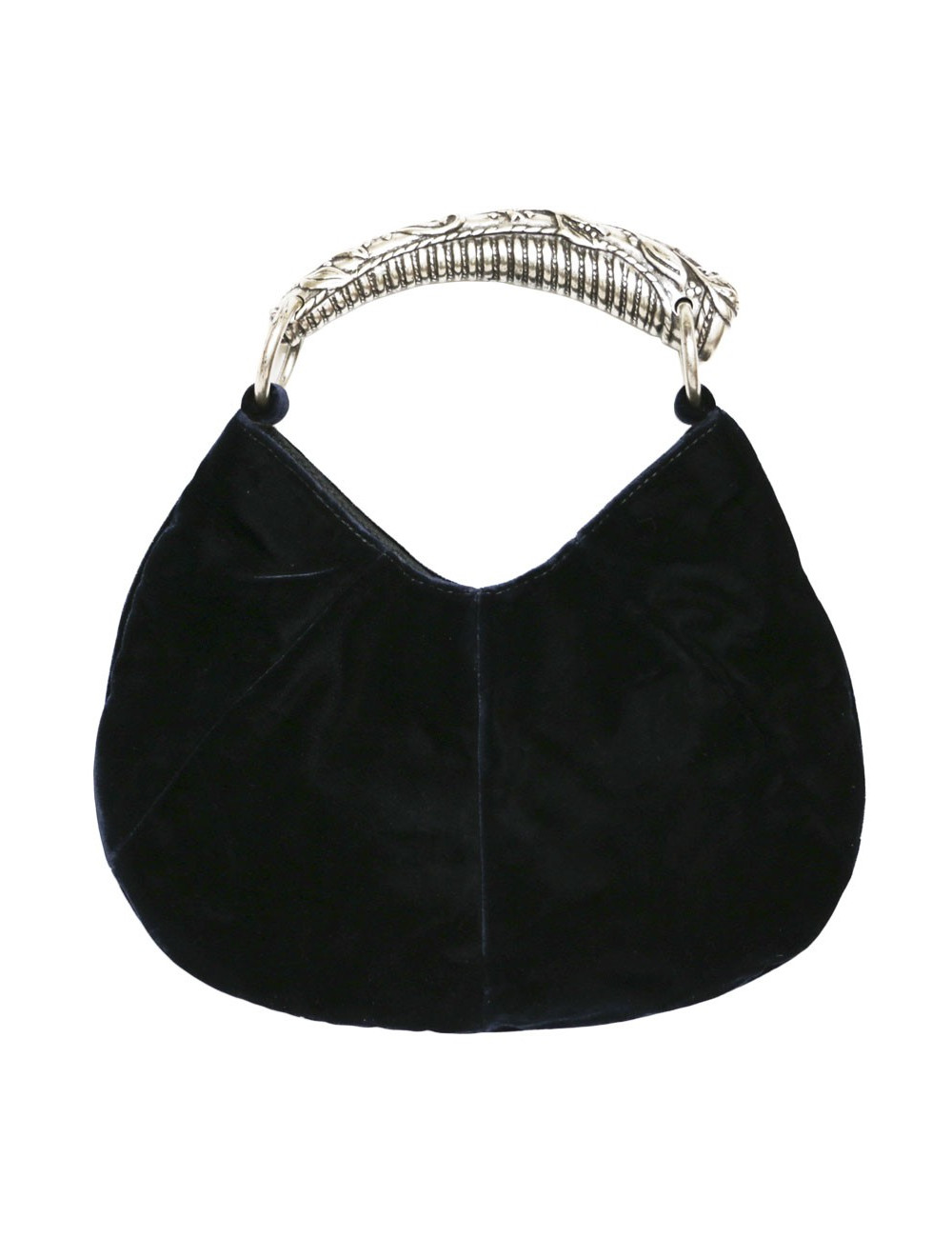 Mini sac YVES SAINT LAURENT "Mombassa" velours