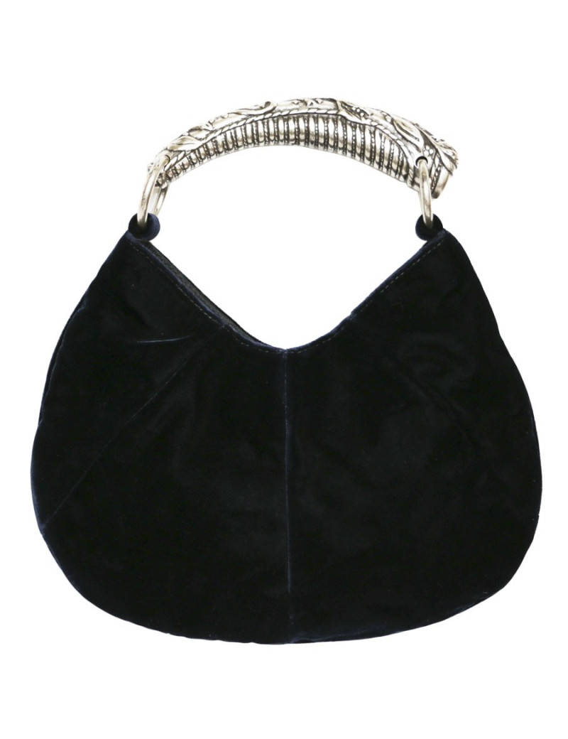 Mini sac YVES SAINT LAURENT "Mombassa" velours