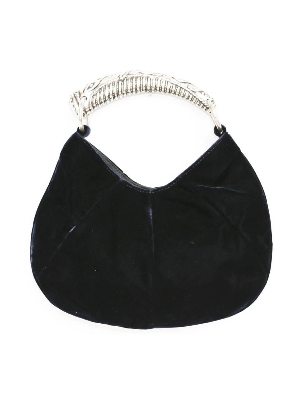 Mini sac YVES SAINT LAURENT "Mombassa" velours