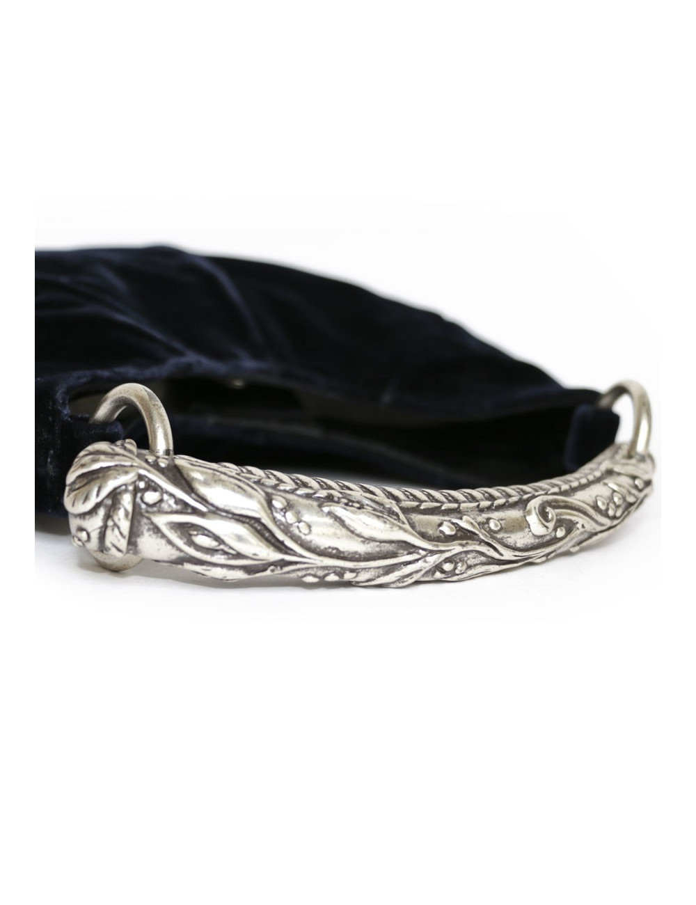 Mini sac YVES SAINT LAURENT "Mombassa" velours