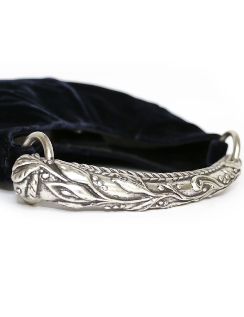 Mini sac YVES SAINT LAURENT "Mombassa" velours