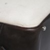 Bag pen HERMÈS canvas H and Brown barenia leather