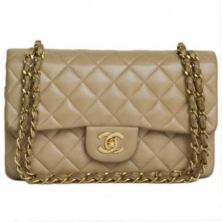 Timeless CHANEL quilted smooth lambskin bag - VALOIS VINTAGE PARIS