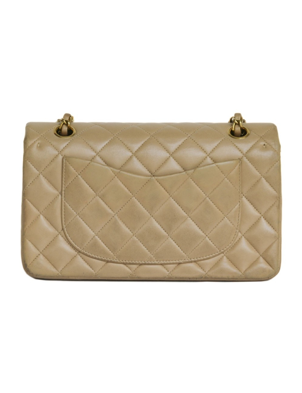 sac Timeless CHANEL cuir d'agneau lisse matelassé 