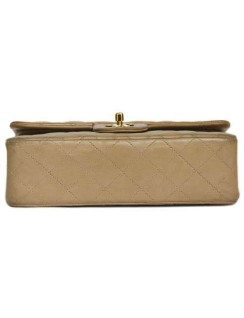 sac Timeless CHANEL cuir d'agneau lisse matelassé 