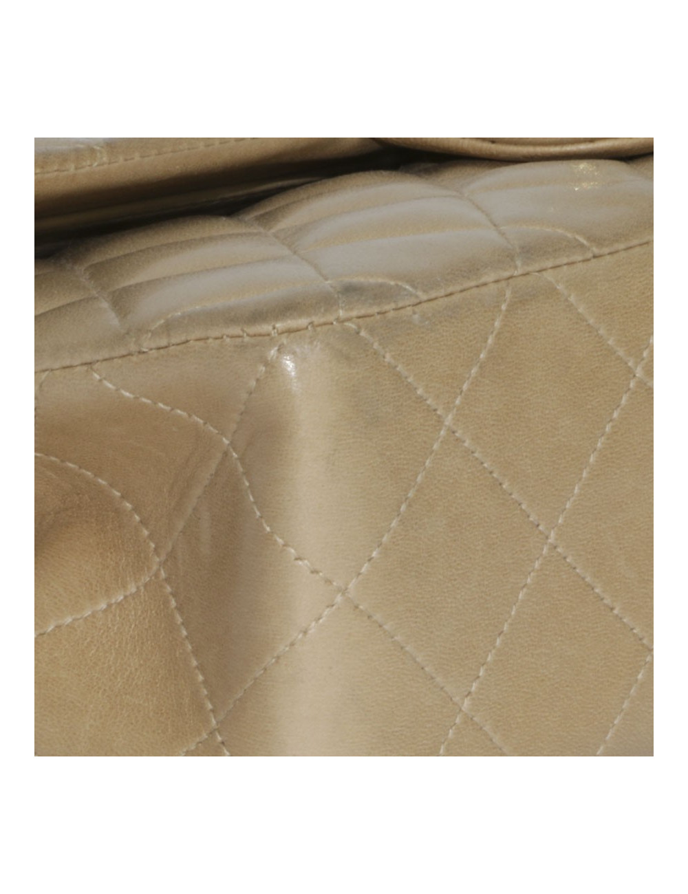 sac Timeless CHANEL cuir d'agneau lisse matelassé 