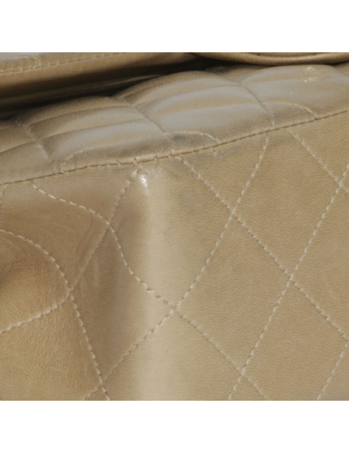 sac Timeless CHANEL cuir d'agneau lisse matelassé 