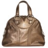 Mini Y of YVES SAINT LAURENT copper leather bag