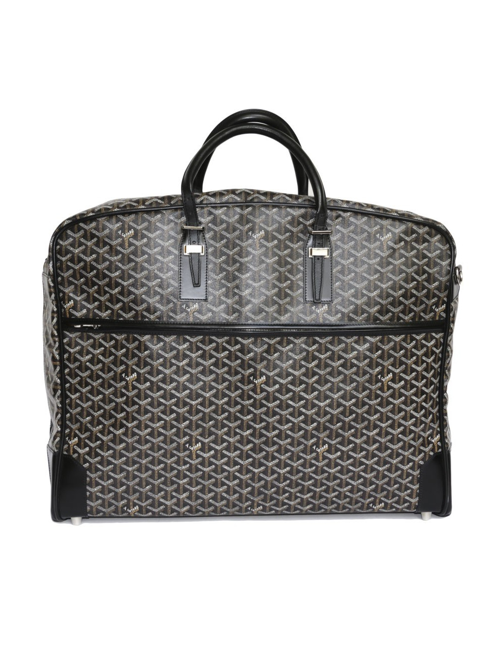 Porte habits GOYARD toile monogram noire