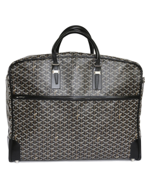 Porte habits GOYARD toile monogram noire
