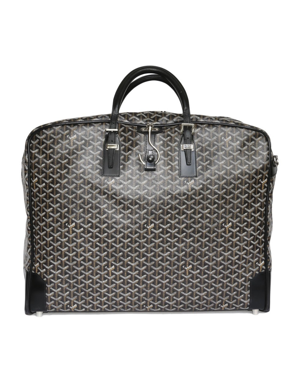 Porte habits GOYARD toile monogram noire