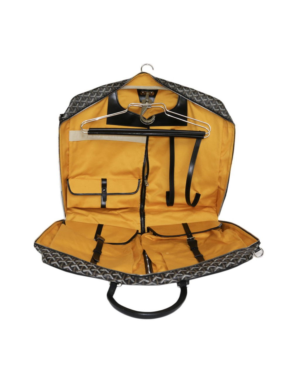 Porte habits GOYARD toile monogram noire