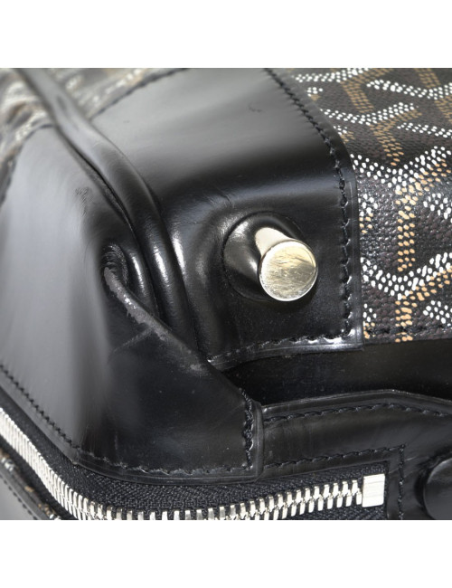 Porte habits GOYARD toile monogram noire