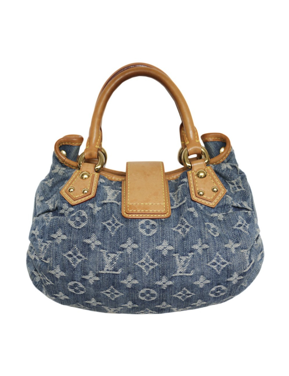 Sac LOUIS VUITTON Pleaty en toile denim