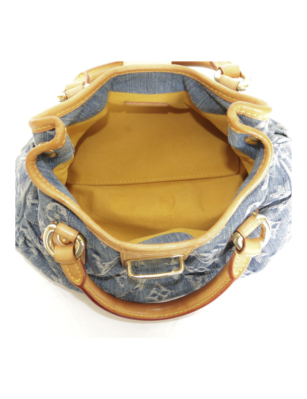 Sac LOUIS VUITTON Pleaty en toile denim