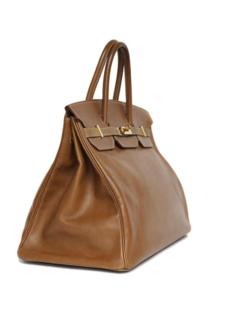 Birkin 40 HERMES cuir epsom gold