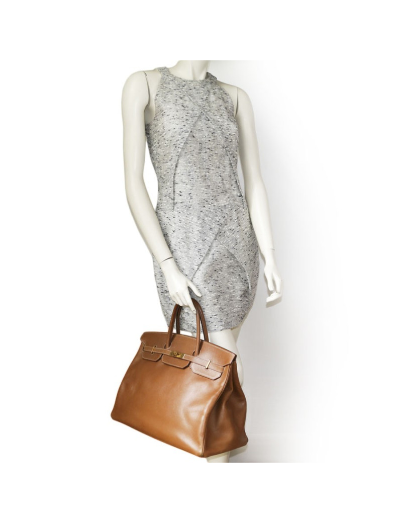 Birkin 40 HERMES leather epsom gold